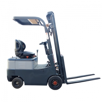 銀色2噸四支點(diǎn)全電動叉車
